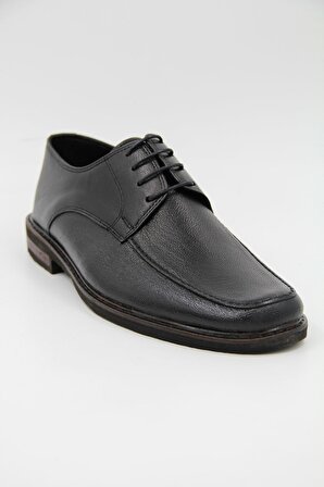 Zeki Rok 0350 Erkek Klasik Ayakkabı - Siyah