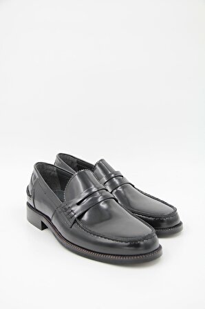 Luciano Bellini J1902 Erkek Klasik Ayakkabı - Siyah
