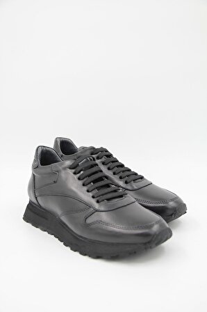 Luciano Bellini E521 Erkek Comfort Ayakkabı - Siyah