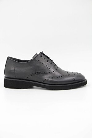 Luciano Bellini E3902 Erkek Klasik Ayakkabı - Siyah