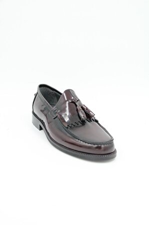Luciano Bellini J1901 Erkek Klasik Microlite Ayakkabı - Bordo