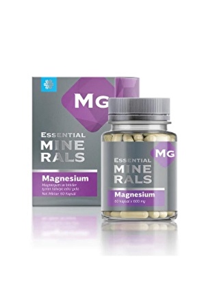 Essential Minerals Magnesıum / Magnezyum Ve Bitkiler Içeren Takviye Edici Gida