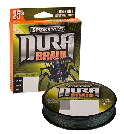 SpiderWire Dura Braid 135m Moss Green Örgü İp 0.19mm