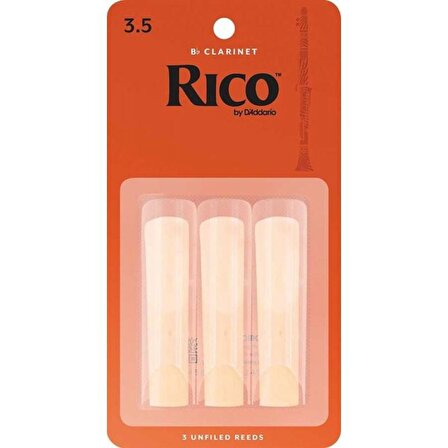Rico RCA0335 Sib Klarnet Kamışı (3'lü) No:3,5