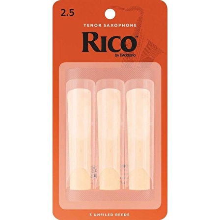 Rico Royal RKA0325 Tenor Saksafon Kamışı (3&apos;lü) No:2,5