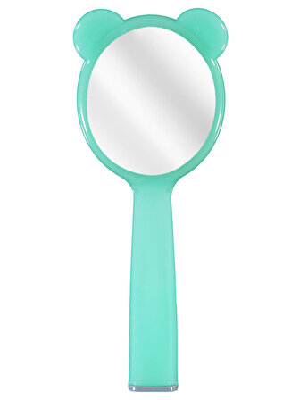 Civil Oval Aynalı Saç Fırçası Açık Yeşil