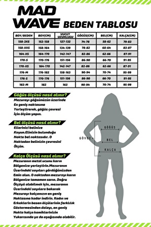 Mad Wave Yüzücü Havuz Mayosu M1403-04-A2W