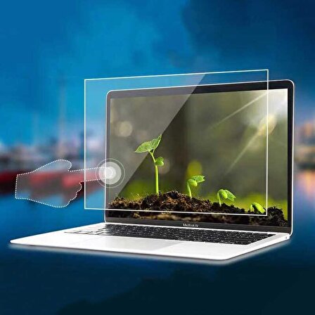 Fuchsia MacBook 16.2' 2021 Uyumlu İkili Ekran Koruyucu
