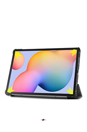 Galaxy Tab A 10.1 (2019) T510 Fuchsia Smart Cover Standlı 1-1 Kılıf