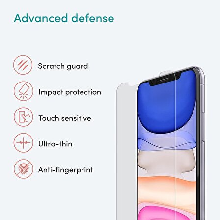 Apple iPhone 11 Pro Fuchsia Blue Nano Screen Protector