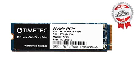 Timetec 35TTFP6PCIE PCIe 512 GB SSD