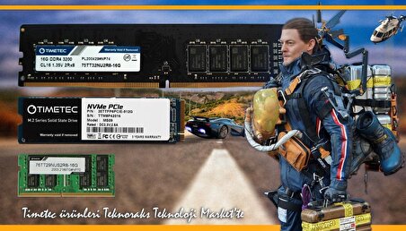 Timetec 76TT32NUS2R8-32G 32 GB DDR4 3200 MHz CL22 Notebook Ram