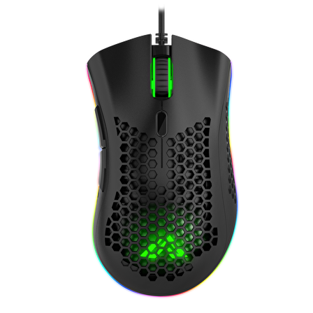 GT-120 Sarepo Oyuncu Mouse 7 Tuşlu Çoklu Mod RGB Aydınlatmalı Ayarlanabilir Tasarımlı Ergonomik