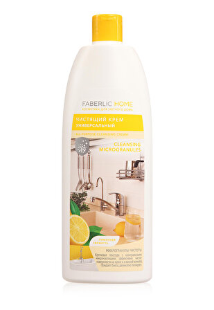 Faberlic Home Mikrogranüllü Evrensel Temizlik Kremi Limon Ferahlığı