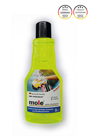 MOLE Premium Seri Cilalı Araç Şampuanı 1000ml