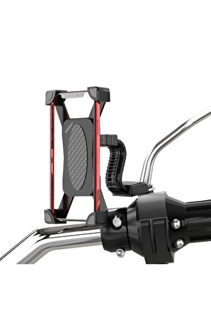 Fuchsia 360 Ayarlanabilir Bisiklet Motosiklet Cep Telefonu Tutucu 