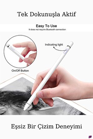 Xiaomi Mi Pad 5 Uyumlu Dokunmatik Ekran Kalemi Yazı ve Çizim için Stylus Pen