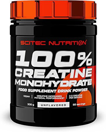 SCITEC Creatine 100% Pure Monohydrate 300 GRAM