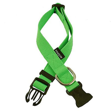 Actirex Neon Ayarlı Köpek Göğüs Tasması Yeşil XS 1.5x30-45 Cm