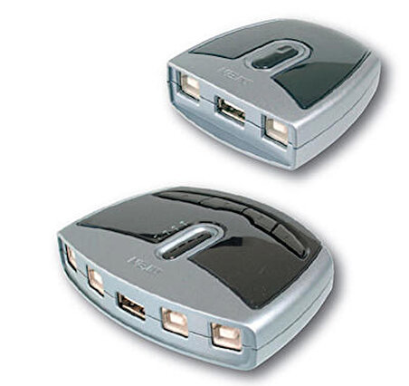 Aten US221A 2 Port USB 2.0 2 Bilgiayar 1 USB Cihazı USB 2.0 Paylaşım Cihazı