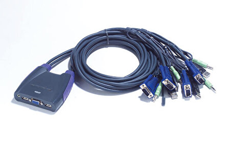 Aten CS64US 4 Port Vga USB 2.0 Kvm Switch