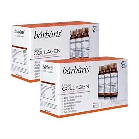 Barbaris Liquid Collagen Takviye Edici Gıda 50 ml 10 adet 2'li Paket