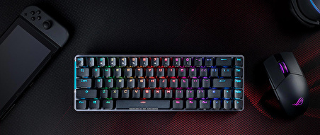 Asus Rog Falchion Nx Red Switch Türkçe Rgb Mekanik Kablosuz Tkl Gaming Klavye