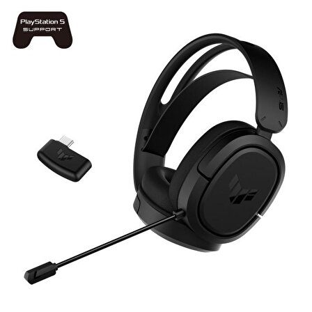 Asus Tuf Gaming H1 Wl Mikrofonlu Stereo Gürültü Önleyicili Oyuncu Kulak Üstü Kablosuz Kulaklık