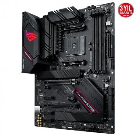 ASUS ROG STRIX B550-F GAMING WIFI II AMD B550 AM4 DDR4 5100 DP HDMI Çift M2 USB3.2 AX WiFi + BT ARGB 2.5Gbit LAN ATX PCIe 4.0 128GB’a kadar ram desteği, AI Ses Engelleyici Mik. Desteği