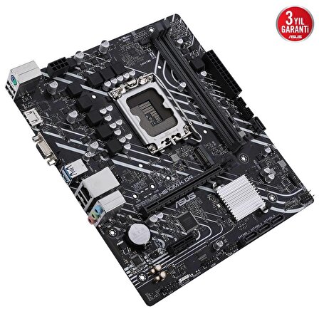 Asus Prime H610M-K Intel H610 LGA 1700 DDR4 3200 MHz Masaüstü Anakart