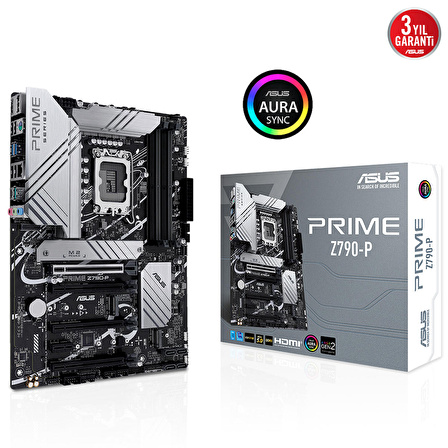 Asus Z790-P Intel Z790 LGA 1700 DDR5 7200 MHz Gaming Anakart