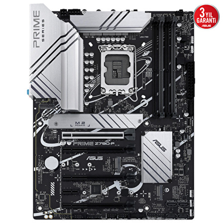 Asus Z790-P Intel Z790 LGA 1700 DDR5 7200 MHz Gaming Anakart