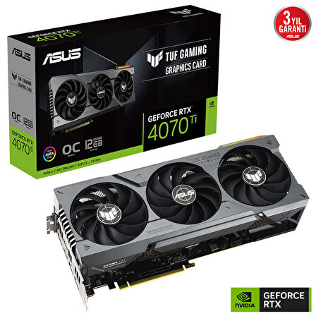 Asus Tuf Gaming RTX 4070 Ti 192 Bit GDDR6X 12 GB Ekran Kartı