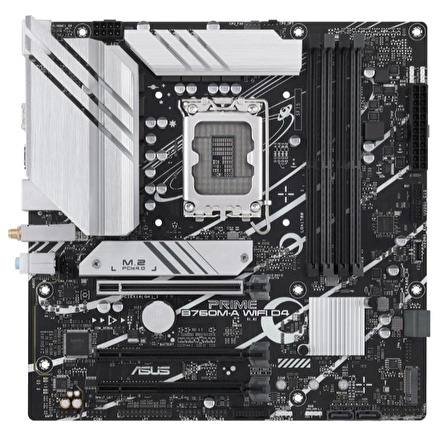 Asus B760M-A Intel B760 LGA 1700 DDR4 5333 MHz WIFI Gaming Anakart