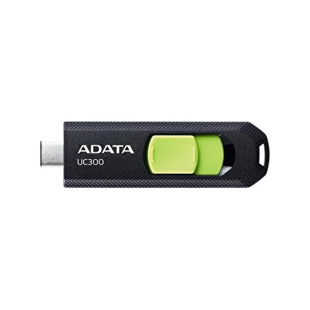 Adata Choice UC300 Siyah/yeşil 64GB Type-C USB Bellek USB 3.2 Gen-1 (ACHO-UC300-64G-RBK/GN) USB Bellek OUTLET 