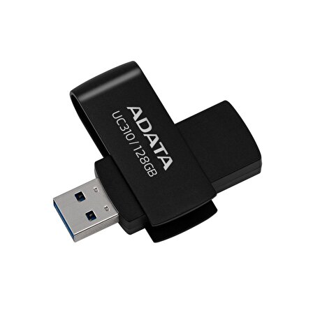 Adata UC310/128GB 128GB USB3.2 Gen1 Flash Bellek Siyah