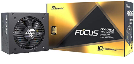 Seasonic FOCUS GX 750W 80+ GOLD Tam Modüler Güç Kaynağı (SSR-750FX) - FOCUS GX-750