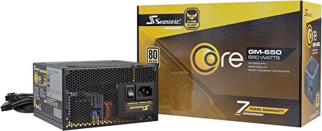 Seasonic Core Gm-650 650W 80Plus Gold Atx Güç Kaynağı