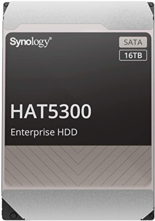 Synology HAT5300 3.5 inç 16 TB 7200 RPM Sata 3.0 Harddisk 