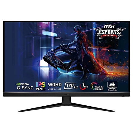 MSI G321Q 31.5 inç 170Hz 1ms WQHD G-Sync IPS Gaming Monitör