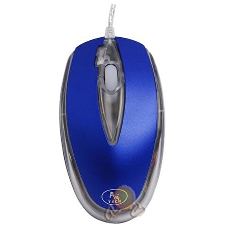 A4 Tech Op-3D-2 Mavi Ps-2 Kablolu Optik Mouse