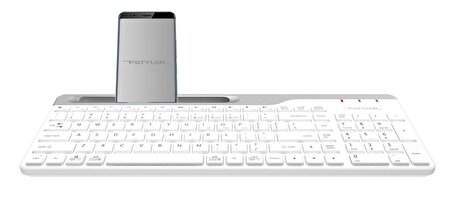 A4 Tech Fbk25 Beyaz Bluetooth+2.4G Nano Fn Multimedya Klavye