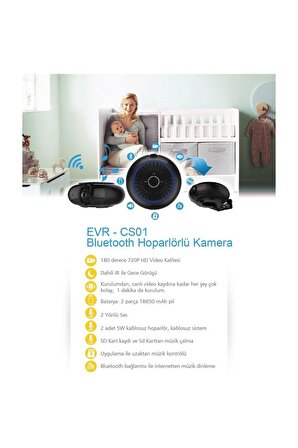 Evervox EVR-CS01 Wifi IP Bebek Kamerası