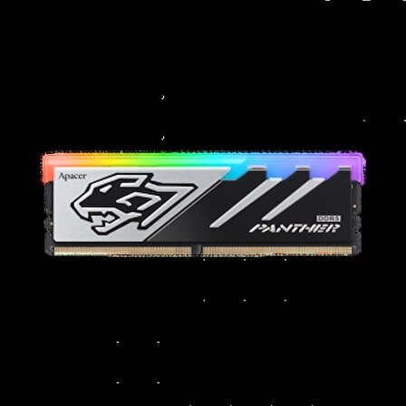 Apacer Panther RGB 16B (1x16GB) 5200MHz DDR5 CL38 Gaming Ram (AH5U16G52C5229BAA-1)