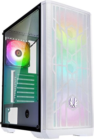 Bitfenix NSE-300-WWGKW-RP4A 4 Fanlı Beyaz ATX Bilgisayar Kasası