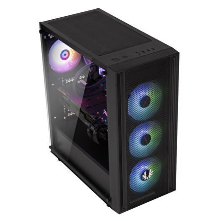 Bitfenix Muisca 600W 80+ Bronze Siyah ATX Mid Tower Kasa