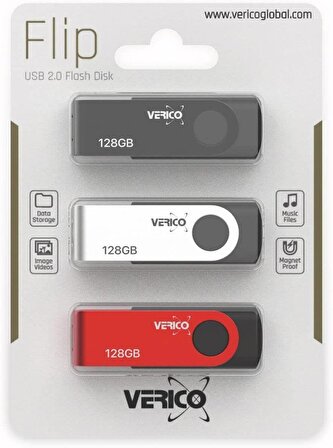 Verico 128 GB Usb Type A Flash Bellek