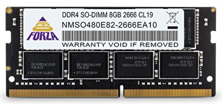 NeoForza 8GB DDR4 2666Mhz SODIMM CL19 1.2V NMSO480E82-2666EA10 NEOFORZA