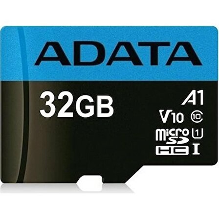 Adata 32GB microSDHC UHS-Hafıza Kartı AUSDH32GUICL10A1-RA1 OUTLET 