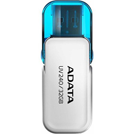 Adata UV240 32GB USB2.0 Beyaz USB Bellek AUV240-32G-RWH